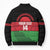 Custom Malawi Cricket Bomber Puffer Jacket Go Champions Flag Style - Wonder Print Shop