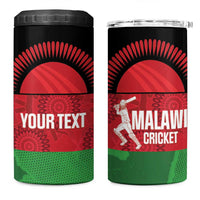 Custom Malawi Cricket 4 in 1 Can Cooler Tumbler Go Champions Flag Style - Wonder Print Shop