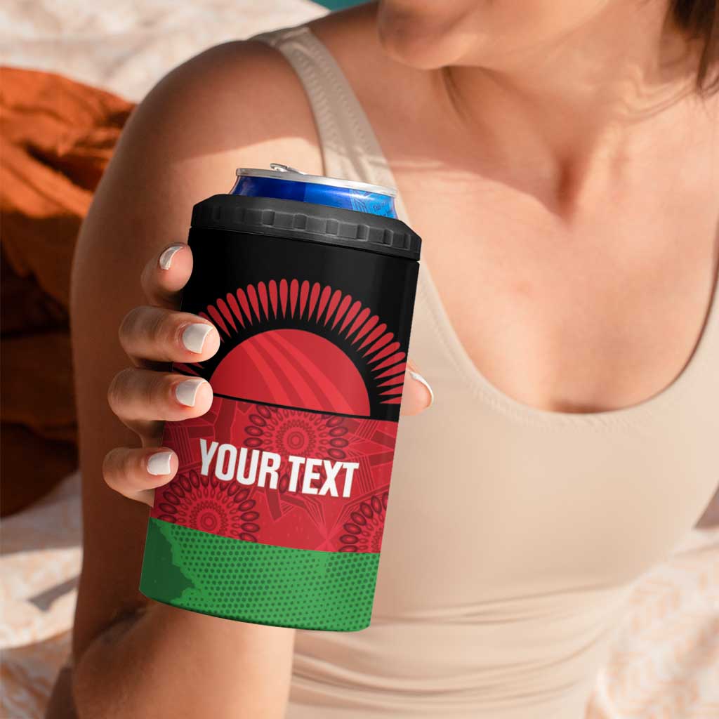 Custom Malawi Cricket 4 in 1 Can Cooler Tumbler Go Champions Flag Style - Wonder Print Shop