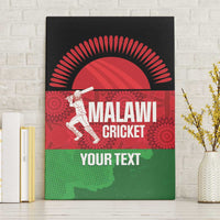 Custom Malawi Cricket Canvas Wall Art Go Champions Flag Style - Wonder Print Shop