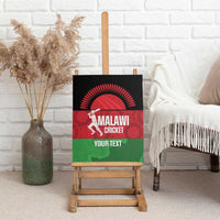 Custom Malawi Cricket Canvas Wall Art Go Champions Flag Style - Wonder Print Shop