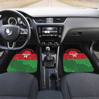 Custom Malawi Cricket Car Mats Go Champions Flag Style - Wonder Print Shop