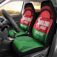 Custom Malawi Cricket Car Seat Cover Go Champions Flag Style - Wonder Print Shop