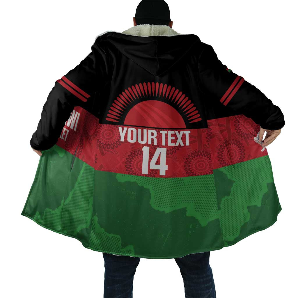 Custom Malawi Cricket Cloak Go Champions Flag Style - Wonder Print Shop