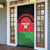Custom Malawi Cricket Door Cover Go Champions Flag Style - Wonder Print Shop