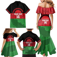 Custom Malawi Cricket Family Matching Mermaid Dress and Hawaiian Shirt Go Champions Flag Style - Wonder Print Shop