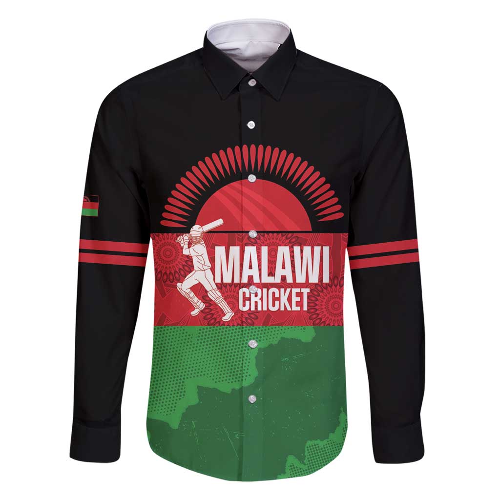 Custom Malawi Cricket Family Matching Mermaid Dress and Hawaiian Shirt Go Champions Flag Style - Wonder Print Shop