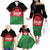 Custom Malawi Cricket Family Matching Off The Shoulder Long Sleeve Dress and Hawaiian Shirt Go Champions Flag Style - Wonder Print Shop