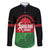 Custom Malawi Cricket Family Matching Off The Shoulder Long Sleeve Dress and Hawaiian Shirt Go Champions Flag Style - Wonder Print Shop