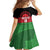 Custom Malawi Cricket Family Matching Off Shoulder Maxi Dress and Hawaiian Shirt Go Champions Flag Style - Wonder Print Shop