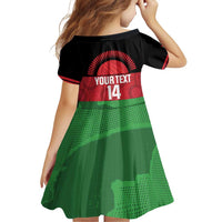 Custom Malawi Cricket Family Matching Puletasi and Hawaiian Shirt Go Champions Flag Style - Wonder Print Shop