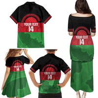 Custom Malawi Cricket Family Matching Puletasi and Hawaiian Shirt Go Champions Flag Style - Wonder Print Shop