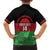 Custom Malawi Cricket Family Matching Short Sleeve Bodycon Dress and Hawaiian Shirt Go Champions Flag Style - Wonder Print Shop