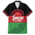 Custom Malawi Cricket Family Matching Short Sleeve Bodycon Dress and Hawaiian Shirt Go Champions Flag Style - Wonder Print Shop