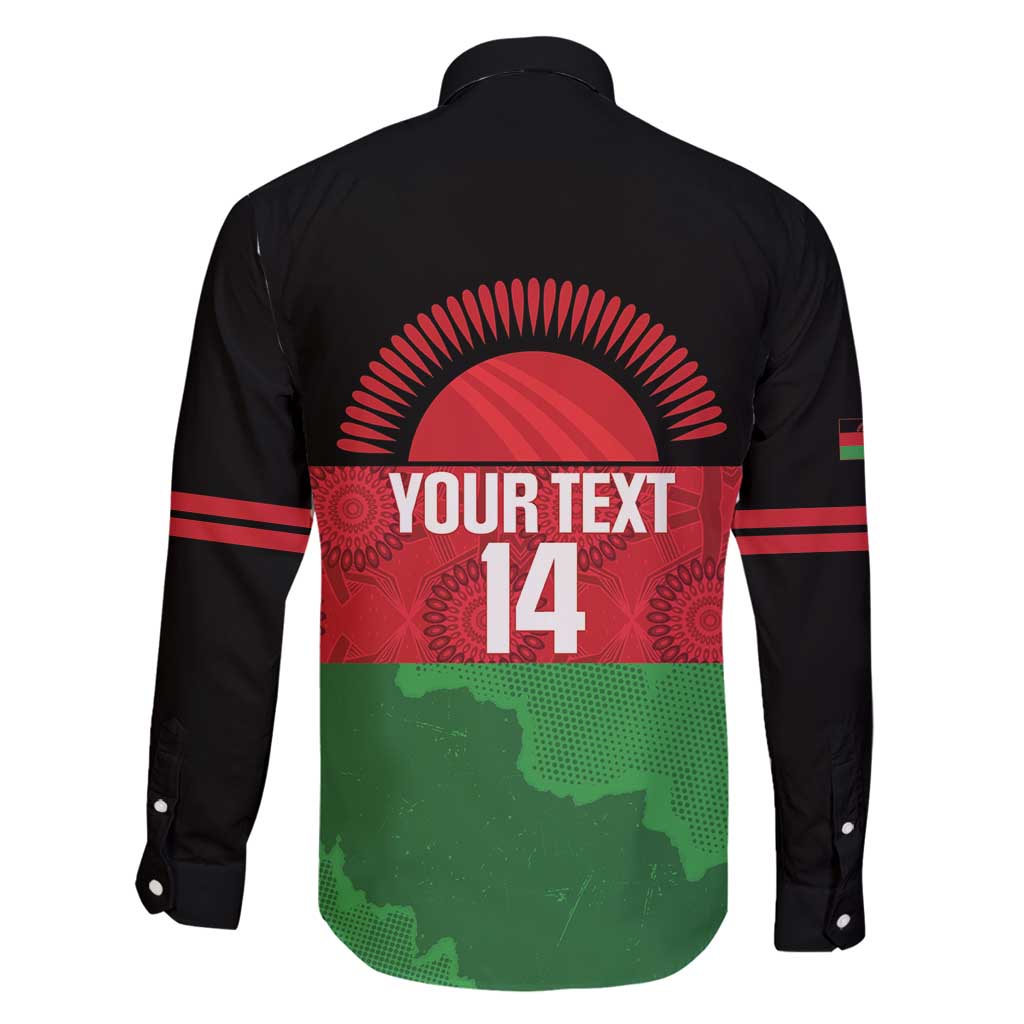 Custom Malawi Cricket Family Matching Tank Maxi Dress and Hawaiian Shirt Go Champions Flag Style - Wonder Print Shop