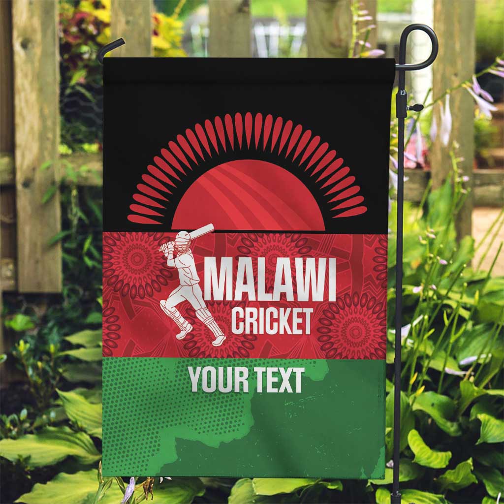 Custom Malawi Cricket Garden Flag Go Champions Flag Style - Wonder Print Shop