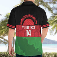 Custom Malawi Cricket Hawaiian Shirt Go Champions Flag Style - Wonder Print Shop