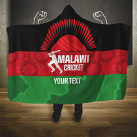 Custom Malawi Cricket Hooded Blanket Go Champions Flag Style - Wonder Print Shop