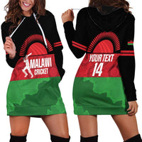 Custom Malawi Cricket Hoodie Dress Go Champions Flag Style - Wonder Print Shop