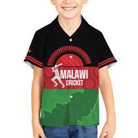 Custom Malawi Cricket Kid Hawaiian Shirt Go Champions Flag Style - Wonder Print Shop