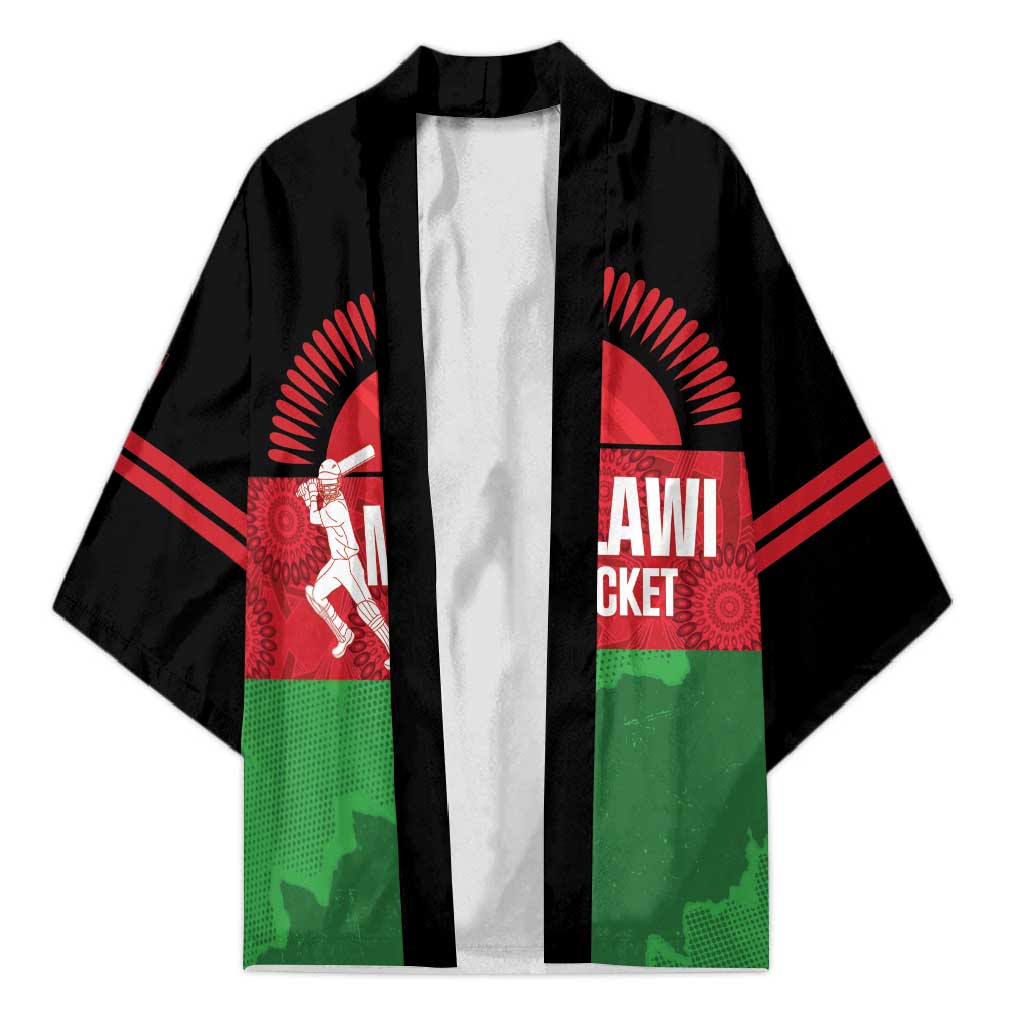 Custom Malawi Cricket Kimono Go Champions Flag Style - Wonder Print Shop