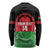 Custom Malawi Cricket Long Sleeve Shirt Go Champions Flag Style - Wonder Print Shop