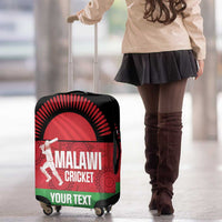 Custom Malawi Cricket Luggage Cover Go Champions Flag Style - Wonder Print Shop