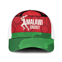 Malawi Cricket Mesh Trucker Cap Go Champions Flag Style - Wonder Print Shop