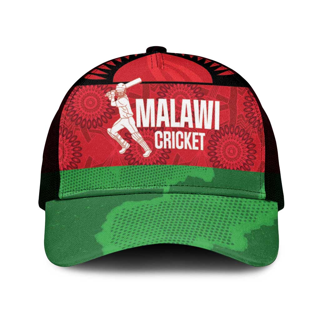 Malawi Cricket Mesh Trucker Cap Go Champions Flag Style - Wonder Print Shop