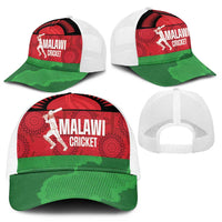 Malawi Cricket Mesh Trucker Cap Go Champions Flag Style - Wonder Print Shop