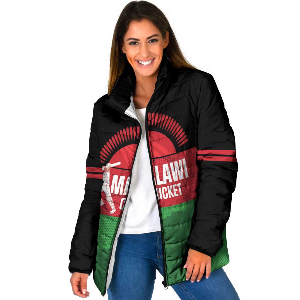 Custom Malawi Cricket Padded Jacket Go Champions Flag Style - Wonder Print Shop