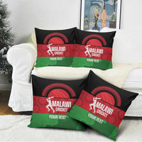 Custom Malawi Cricket Pillow Cover Go Champions Flag Style - Wonder Print Shop