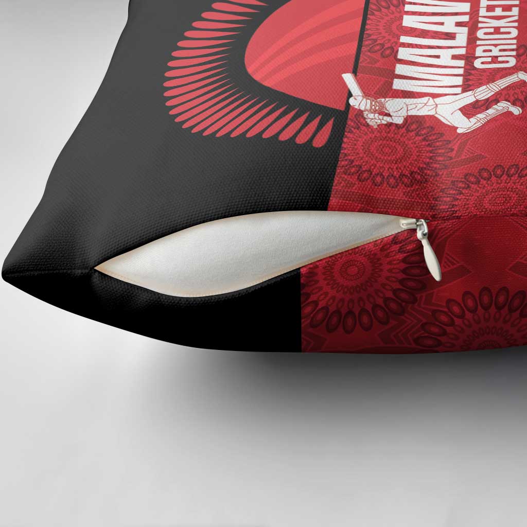 Custom Malawi Cricket Pillow Cover Go Champions Flag Style - Wonder Print Shop