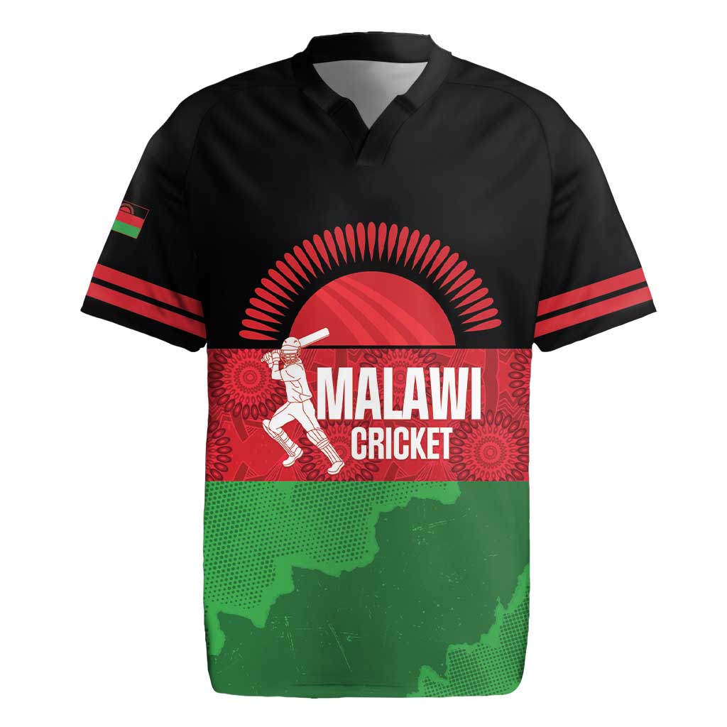 Custom Malawi Cricket Rugby Jersey Go Champions Flag Style - Wonder Print Shop