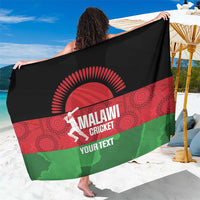 Custom Malawi Cricket Sarong Go Champions Flag Style - Wonder Print Shop
