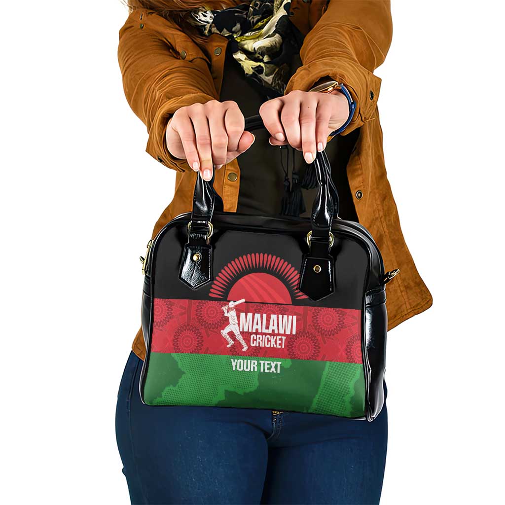 Custom Malawi Cricket Shoulder Handbag Go Champions Flag Style - Wonder Print Shop