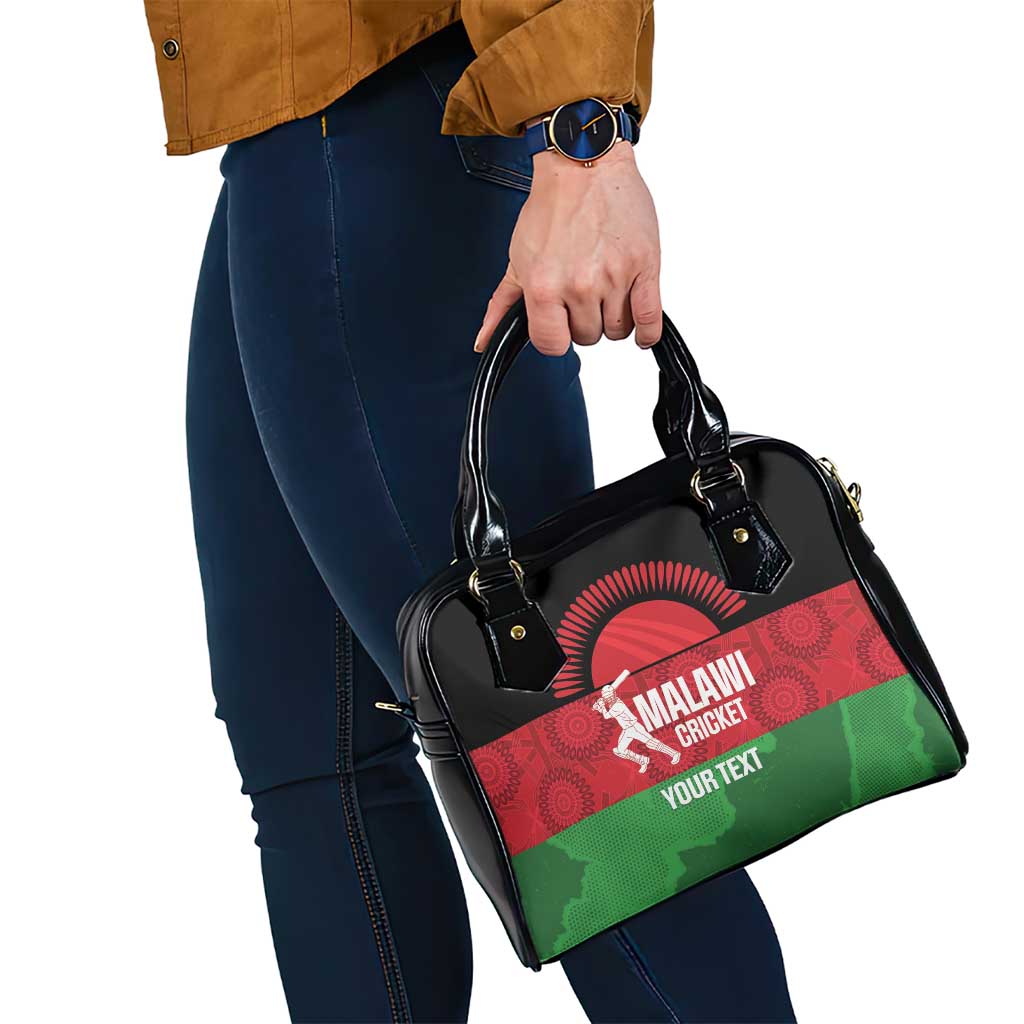Custom Malawi Cricket Shoulder Handbag Go Champions Flag Style - Wonder Print Shop