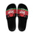 Custom Malawi Cricket Slide Sandals Go Champions Flag Style - Wonder Print Shop