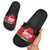 Custom Malawi Cricket Slide Sandals Go Champions Flag Style - Wonder Print Shop
