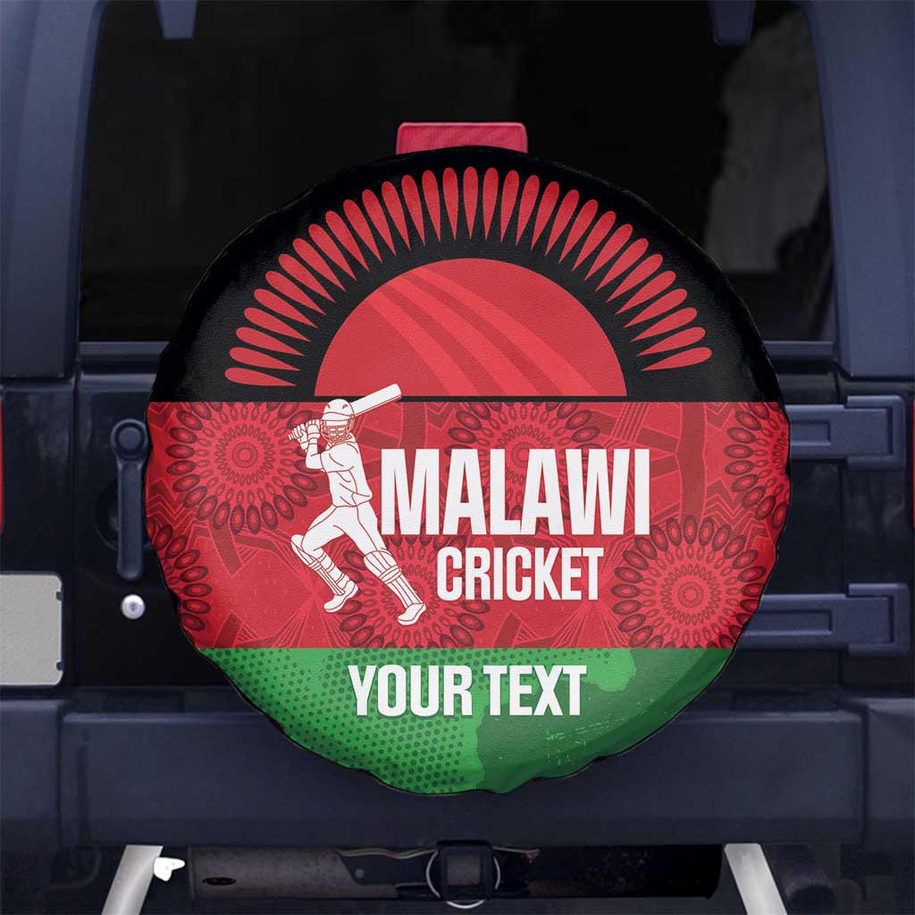 Custom Malawi Cricket Spare Tire Cover Go Champions Flag Style - Wonder Print Shop