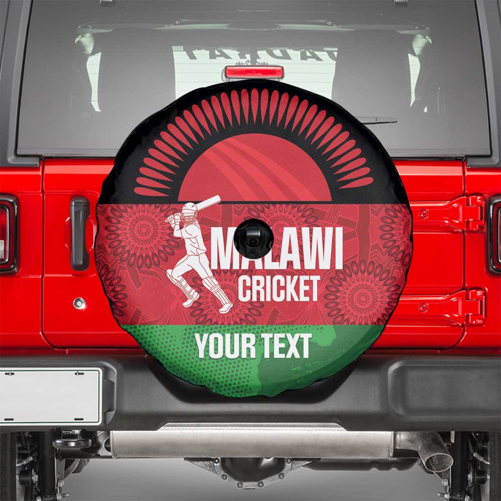 Custom Malawi Cricket Spare Tire Cover Go Champions Flag Style - Wonder Print Shop