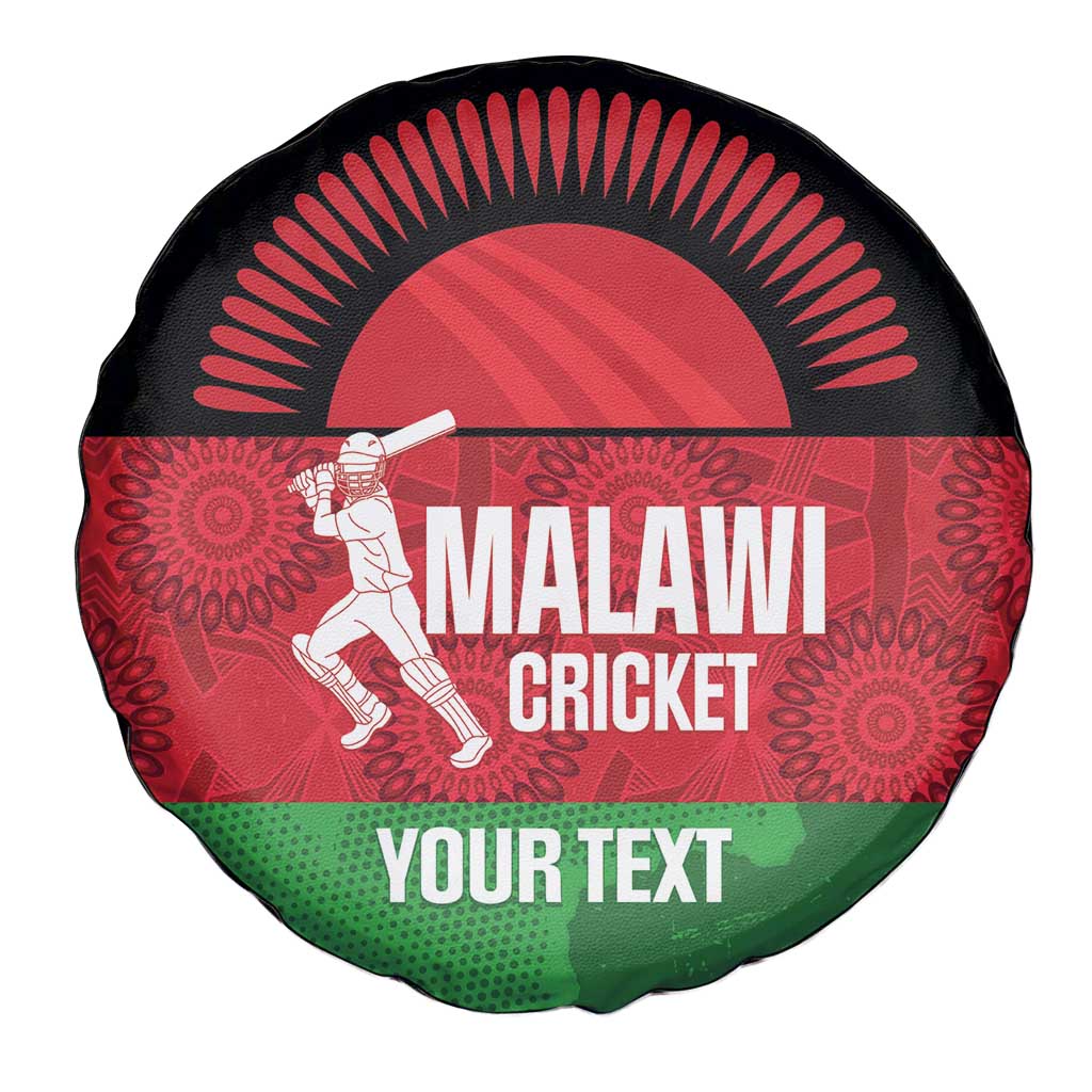 Custom Malawi Cricket Spare Tire Cover Go Champions Flag Style - Wonder Print Shop