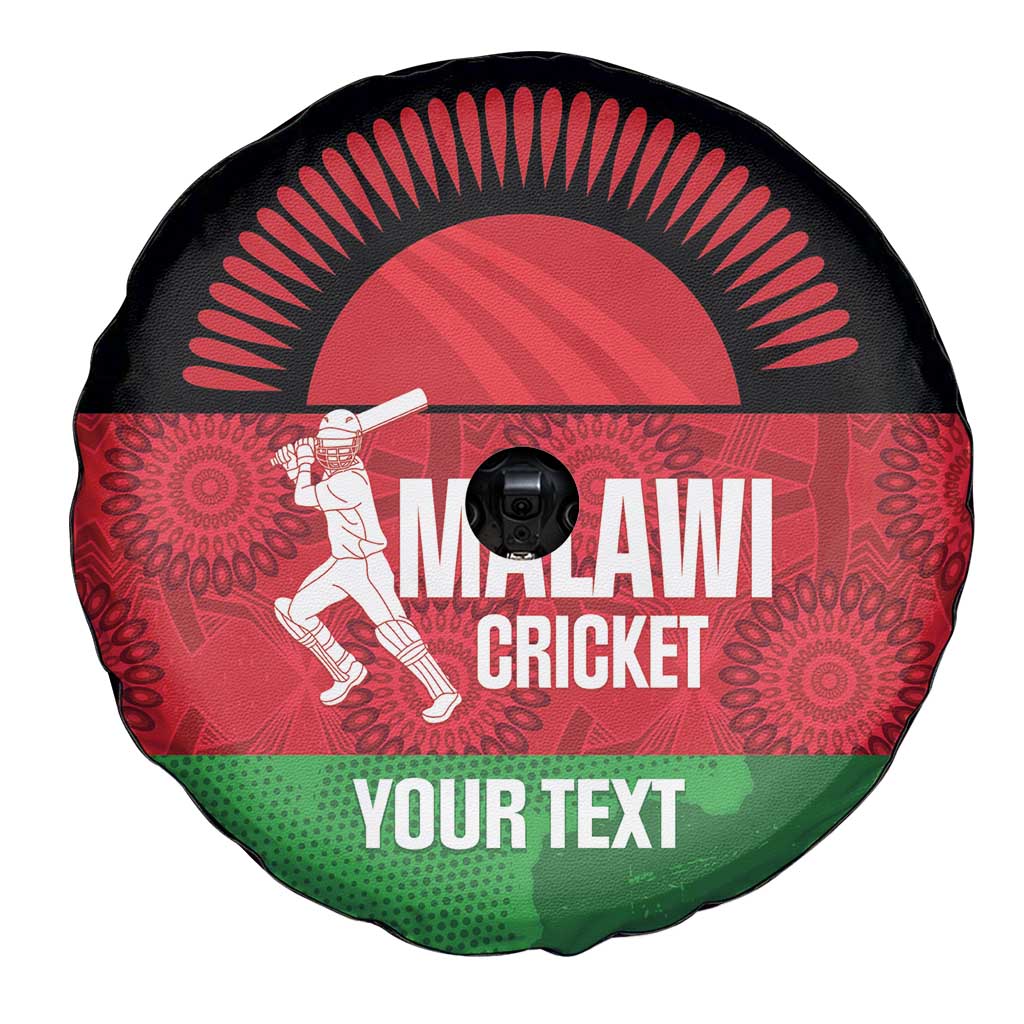 Custom Malawi Cricket Spare Tire Cover Go Champions Flag Style - Wonder Print Shop