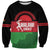 Custom Malawi Cricket Sweatshirt Go Champions Flag Style - Wonder Print Shop