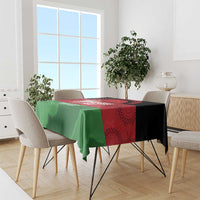 Custom Malawi Cricket Tablecloth Go Champions Flag Style - Wonder Print Shop