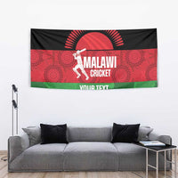 Custom Malawi Cricket Tapestry Go Champions Flag Style - Wonder Print Shop