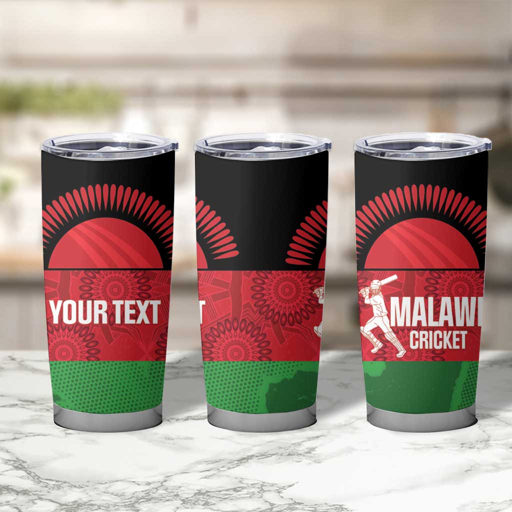 Custom Malawi Cricket Tumbler Cup Go Champions Flag Style - Wonder Print Shop