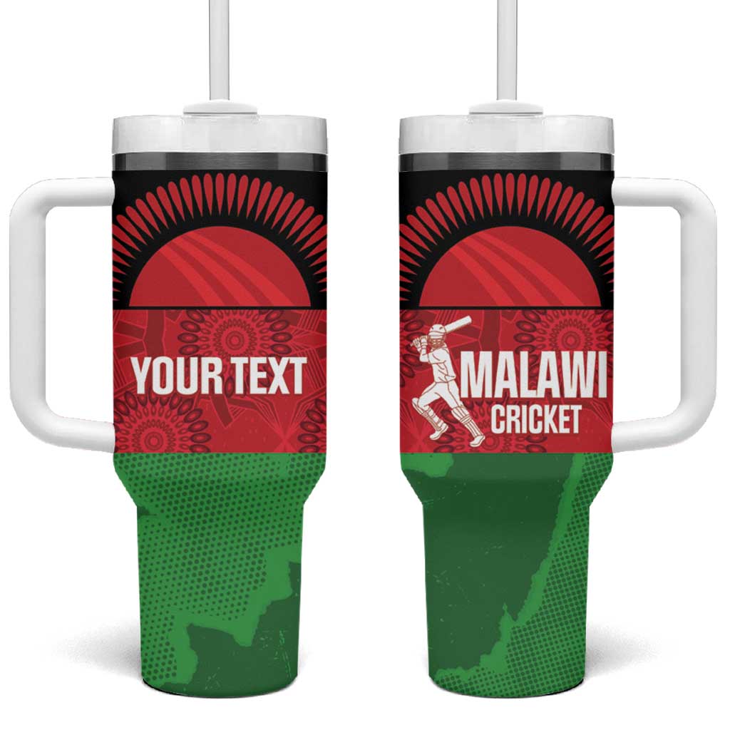 Custom Malawi Cricket Tumbler With Handle Go Champions Flag Style - Wonder Print Shop