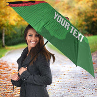 Custom Malawi Cricket Umbrella Go Champions Flag Style - Wonder Print Shop