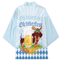 Germany Oktoberfest Kimono Dachshund Beer and Bavarian Pretzel